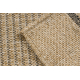 SPARK 0688 beige / black carpet - Geometric, sisal, structural