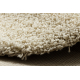 SHAGGY carpet S005 Circles cream / brown