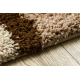 Tapis SHAGGY 0870 Géométrique marron / beige 