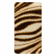 Tapis SHAGGY 1185 Vagues marron / beige 