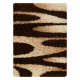 Tapis SHAGGY 1663 chocolate marron