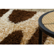 Tapis SHAGGY 1663 chocolate marron