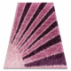 SHAGGY carpet S478 Stripes pink Living