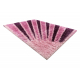 SHAGGY carpet S478 Stripes pink Living