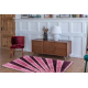 SHAGGY carpet S478 Stripes pink Living