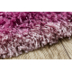 SHAGGY carpet S478 Stripes pink Living