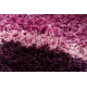 SHAGGY carpet S478 Stripes pink Living