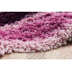 SHAGGY carpet S478 Stripes pink Living