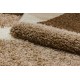 SHAGGY Teppich 4464 Streifen beige 