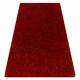 Tapis SUPERSHAGGY 6500/33 plaine couleur bordeau