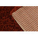 Tappeto SUPERSHAGGY 6500/33 un colore bordeaux