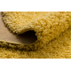 Tapete oval SHAGGY S001 - Uma amarelo