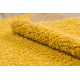 SHAGGY S001 oval carpet - Plain yellow