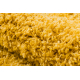 Tapete oval SHAGGY S001 - Uma amarelo