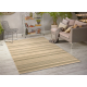 SIZAL carpet 0940/61 NATURA Lines string beige / green