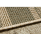 SIZAL carpet 0940/61 NATURA Lines string beige / green