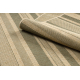 SIZAL carpet 0940/61 NATURA Lines string beige / green