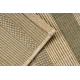 SIZAL carpet 0940/61 NATURA Lines string beige / green