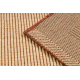 SIZAL carpet 4893/12 Frame string beige / terracotta