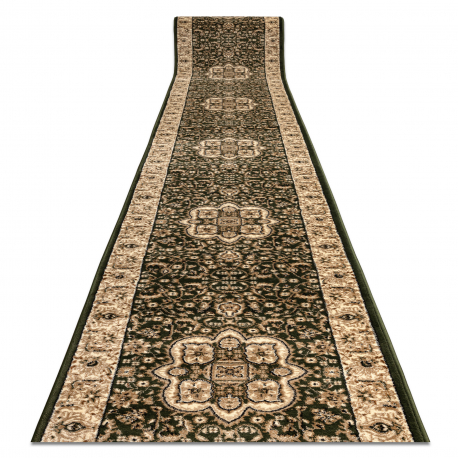 Tapis de couloir HEAT-SET ROYAL AGY 0521 vert 80 cm