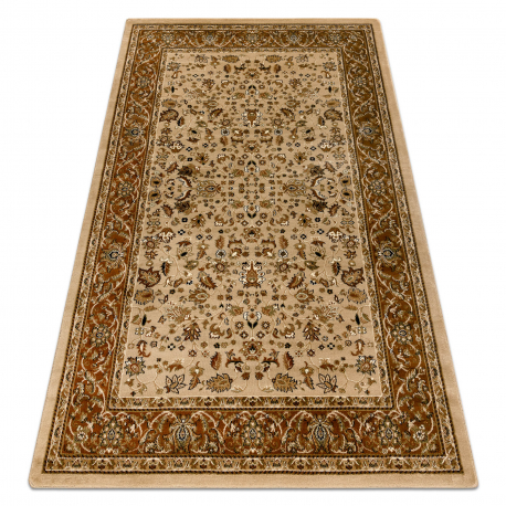 Tapijt ROYAL E0176 Kader - beige / bruin