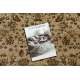 Carpet ROYAL E0176 Frame - beige / brown