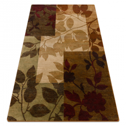 Carpet ROYAL 5282 Leaves - beige / green