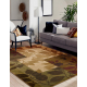 Carpet ROYAL 5282 Leaves - beige / green