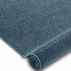 Fitted carpet INDUS navy blue 75 plain, MELANGE