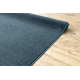 Fitted carpet INDUS navy blue 75 plain, MELANGE