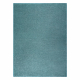 Fitted carpet SANTA FE green 24 plain, flat, one colour