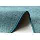 Fitted carpet  SANTA FE green 24 plain, flat, one colour