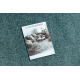 Fitted carpet SANTA FE green 24 plain, flat, one colour