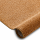 Fitted carpet  SANTA FE gold 42 plain, flat, one colour