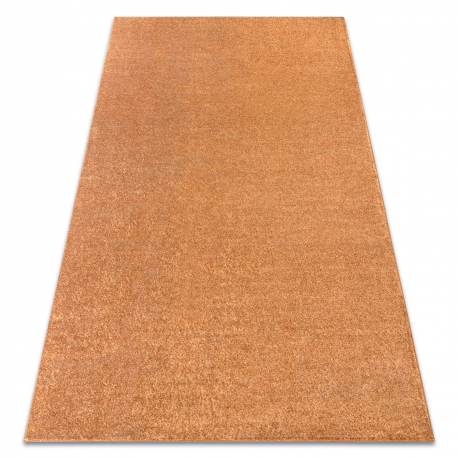 Fitted carpet  SANTA FE gold 42 plain, flat, one colour