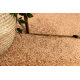 Fitted carpet SANTA FE gold 42 plain, flat, one colour