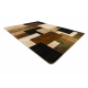 Tapijt ROYAL 5367 Geometrisch 3D - zwart / bruin