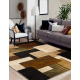 Carpet ROYAL 5367 Geometric 3D - black / brown