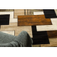 Carpet ROYAL 5367 Geometric 3D - black / brown