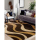 Carpet ROYAL G3565 Waves - brown / beige 