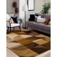 Carpet ROYAL H387 Geometric - brown / mustard beige 