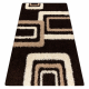 Covor SHAGGY 0361 Geometric maro