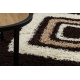 Tapis SHAGGY 0361 Géométrique marron