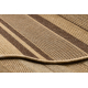 Tapis SIZAL 0940/28 Lignes fils beige / marron