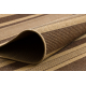 SIZAL carpet 0940/28 Lines string beige / brown