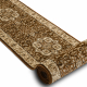 Alfombra de pasillo HEAT-SET ROYAL AGY 0521 marrón 150 cm