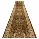 Alfombra de pasillo HEAT-SET ROYAL AGY 0521 marrón 120 cm