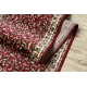 Tapis de couloir HEAT-SET ROYAL ADR 1745 bordeaux 150 cm