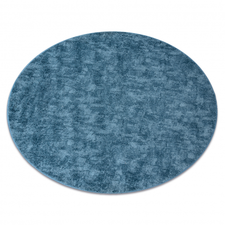 TAPIS cercle POZZOLANA bleu