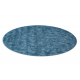 Carpet, round POZZOLANA blue